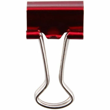Baumgartens Metallic Designer Binder Clips Mini 12 Pack ASSORTED Colors (29710)