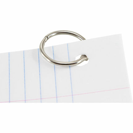 Baumgartens Book Rings 1" 4 Pack Chrome (31425)