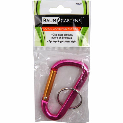 Baumgartens Caribiner Keychain Large Size ASSORTED Colors (41020)