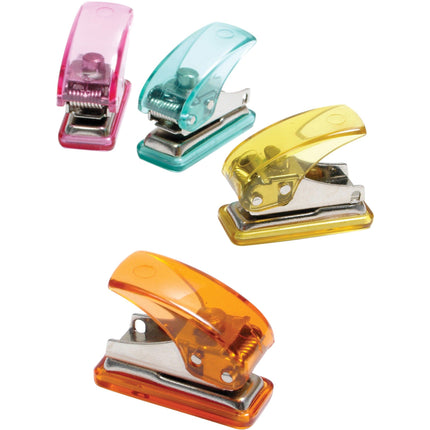Baumgartens Mini Hole Punch ASSORTED Colors (20270)
