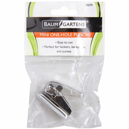 Baumgartens Mini Hole Punch ASSORTED Colors (20270)