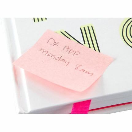 Baumgartens Adhesive Mini Notepad Assorted Colors (77100)