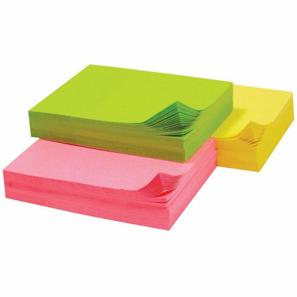 Baumgartens Adhesive Mini Notepad Assorted Colors (77100)