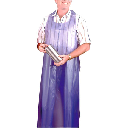 Baumgartens Vinyl Apron - Blue - CP-4500
