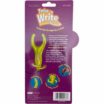 PenAgain Twist 'n Write 2 Pack Assorted Colors