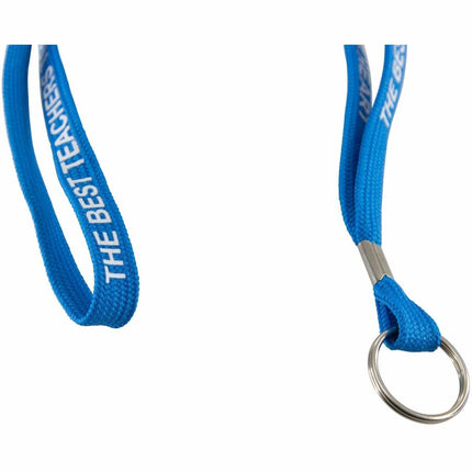 SICURIX Teacher Lanyard Ring Flat Style ASSORTED Colors (98000)