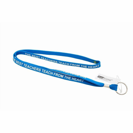 SICURIX Teacher Lanyard Ring Flat Style ASSORTED Colors (98000)