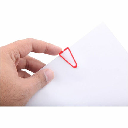 Plastiklips Paper Clips Large Size 200 Pack RED (LP-0620)