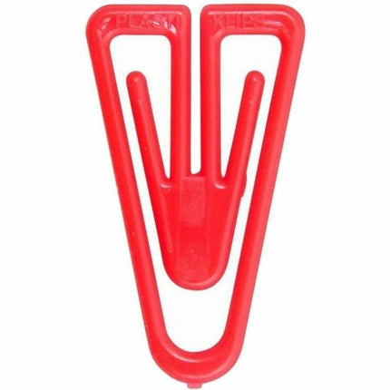 Plastiklips Paper Clips Large Size 200 Pack RED (LP-0620)