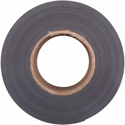 Zeus Write On/Wipe Off Magnetic Label Tape 50' x 3" WHITE (66153)
