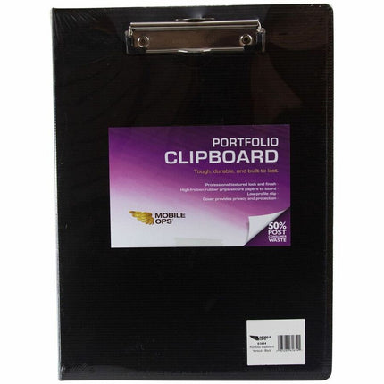 Mobile OPS Portfolio Clipboard Vertical BLACK (61634)