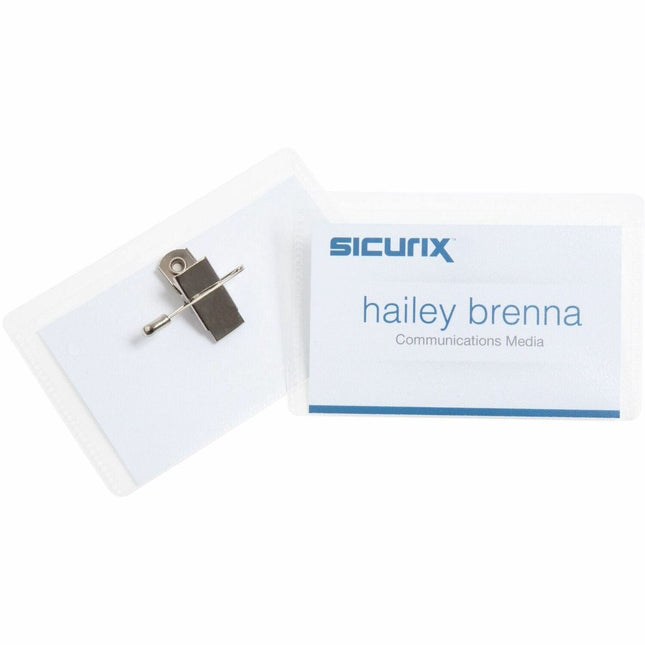 SICURIX Combo Clip/Pin-style Badge Kit