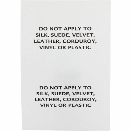 SICURIX Plain WHITE Adhesive Badges 2 Per Sheet 100 Pack White (67641)