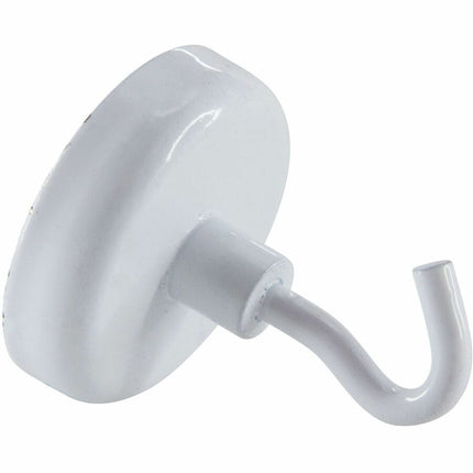Zeus Magentic Hooks 14 lb. 2 Pack WHITE (42410)