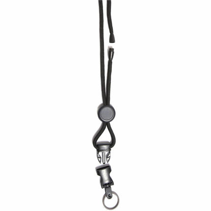 SICURIX Lanyard BLACK 5/8 NoTwist 12 Pack (65564)