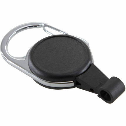 SICURIX Badge Reel QuickClip Nickel BLACK (68434)