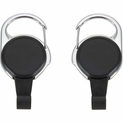 SICURIX Badge Reel QuickClip Nickel BLACK (68434)