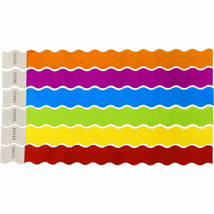 SICURIX Wavy Wristbands with Adhesive (85350)