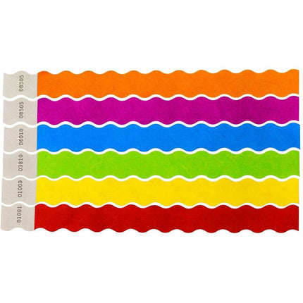 SICURIX Wavy Wristbands with Adhesive (85360)