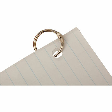 Baumgartens Book Rings 3/4" 5 Pack CHROME (31415)
