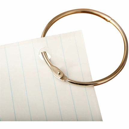 Baumgartens Book Rings 2" 2 Pack Chrome (31455)