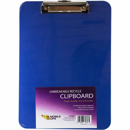 Mobile OPS Unbreakable Clipboard Blue (61623)