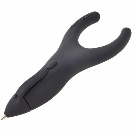 PenAgain ErgoSof Pen Ehlers-Danlos Arthritis Carpal Tunnel Pain Relief Black (00022)
