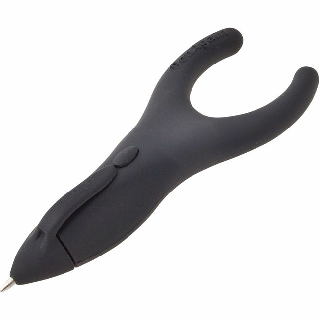 PenAgain ErgoSof Pen Ehlers-Danlos Arthritis Carpal Tunnel Pain Relief Black (00022)