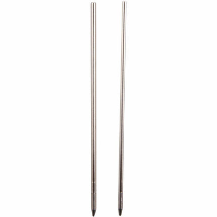 PenAgain Ergosof Pen Refill 2 Pack Ball Point Black (00028)