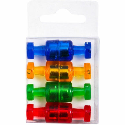 Zeus Kaleidoscope Magnets 8 Pack ASSORTED Colors (66390)
