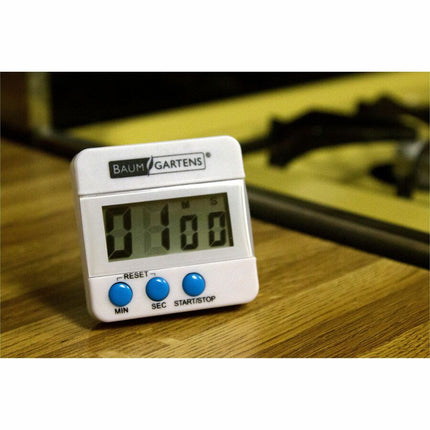 Baumgartens Digital Timer WHITE (77071)