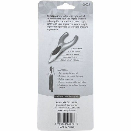 PenAgain ErgoSof Pen Ehlers-Danlos Arthritis Carpal Tunnel Pain Relief Blue (00021)
