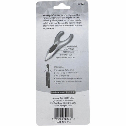 PenAgain ErgoSof Pen Ehlers-Danlos Arthritis Carpal Tunnel Pain Relief Red (00023)
