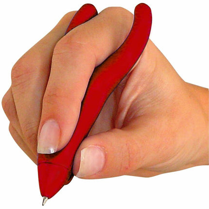 PenAgain ErgoSof Pen Ehlers-Danlos Arthritis Carpal Tunnel Pain Relief Red (00023)