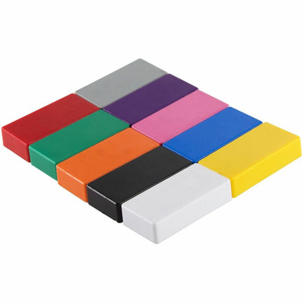 Zeus Rectangular Magnet Assorted Colors (66350)
