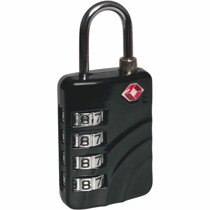 Baumgartens TSA Approved Luggage Lock BLACK (62974)