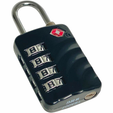 Baumgartens TSA Approved Luggage Lock BLACK (62974)