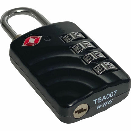 Baumgartens TSA Approved Luggage Lock BLACK (62974)