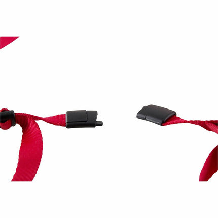 SICURIX Plastic Hook No-twist Lanyard RED (65552)