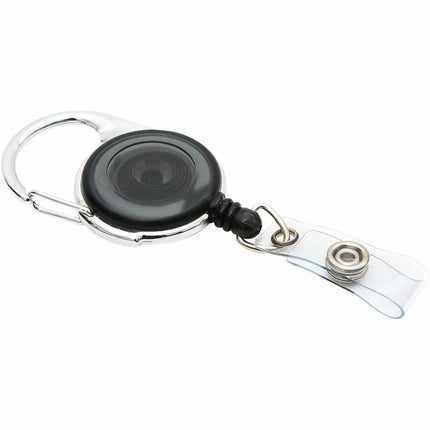 SICURIX Quick Clip ID Badge Reels Round Strap Smoke (68750)