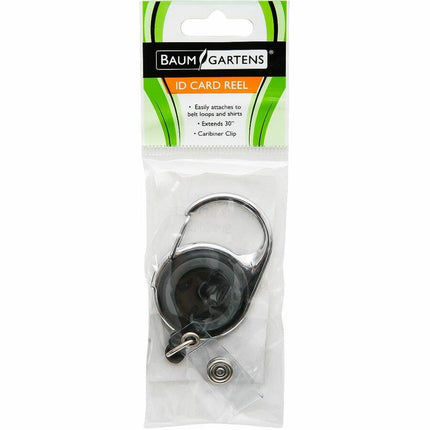 SICURIX Quick Clip ID Badge Reels Round Strap Smoke (68750)