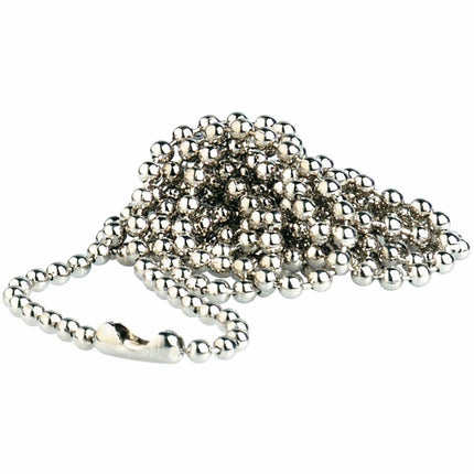 SICURIX Metal Chain Lanyards 30" Other Metal Chain 100 Pack CHROME (69130)