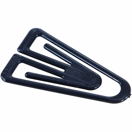 Plastiklips Paper Clips Large Size 200 Pack BLACK (LP-0611)