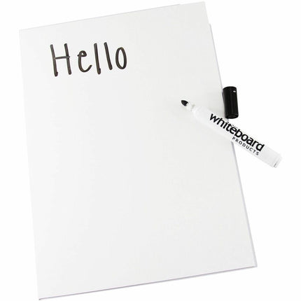 Magic Whiteboard Letter-sized 20 Sheets WHITE (8.25 x 11.75) Portable Dry-Erase Surface (MW1220)
