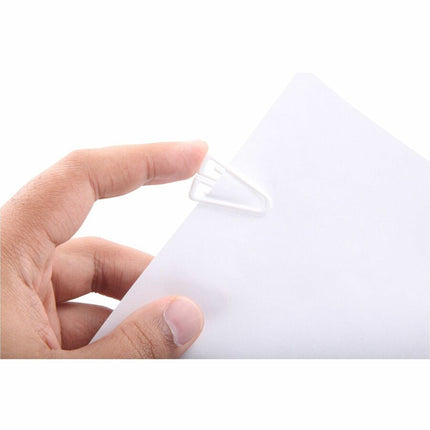 Plastiklips Paper Clips Large Size 200 Pack WHITE (LP-0610)