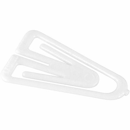 Plastiklips Paper Clips Large Size 200 Pack WHITE (LP-0610)