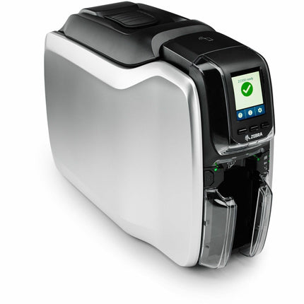 Zebra Double Sided Dye Sublimation/Thermal Transfer Printer - Color - Card Print - Fast Ethernet - USB - Near Field Communication (NFC)