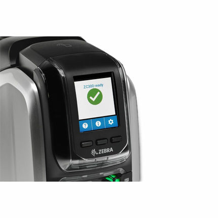Zebra Double Sided Dye Sublimation/Thermal Transfer Printer - Color - Card Print - Fast Ethernet - USB - Near Field Communication (NFC)