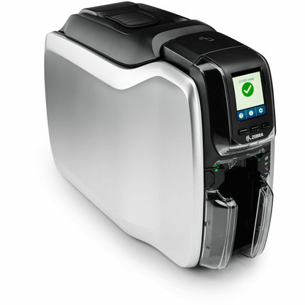 Zebra Double Sided Dye Sublimation/Thermal Transfer Printer - Color - Card Print - Fast Ethernet - USB - Near Field Communication (NFC)