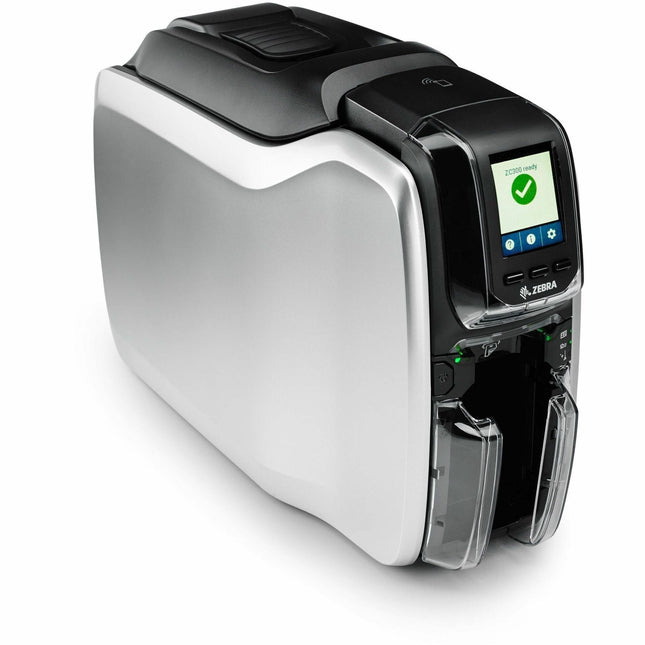 Zebra Double Sided Dye Sublimation/Thermal Transfer Printer - Color - Card Print - Fast Ethernet - USB - Near Field Communication (NFC)